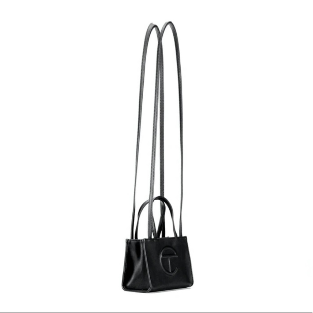 Telfar Black Small Shopping Bag